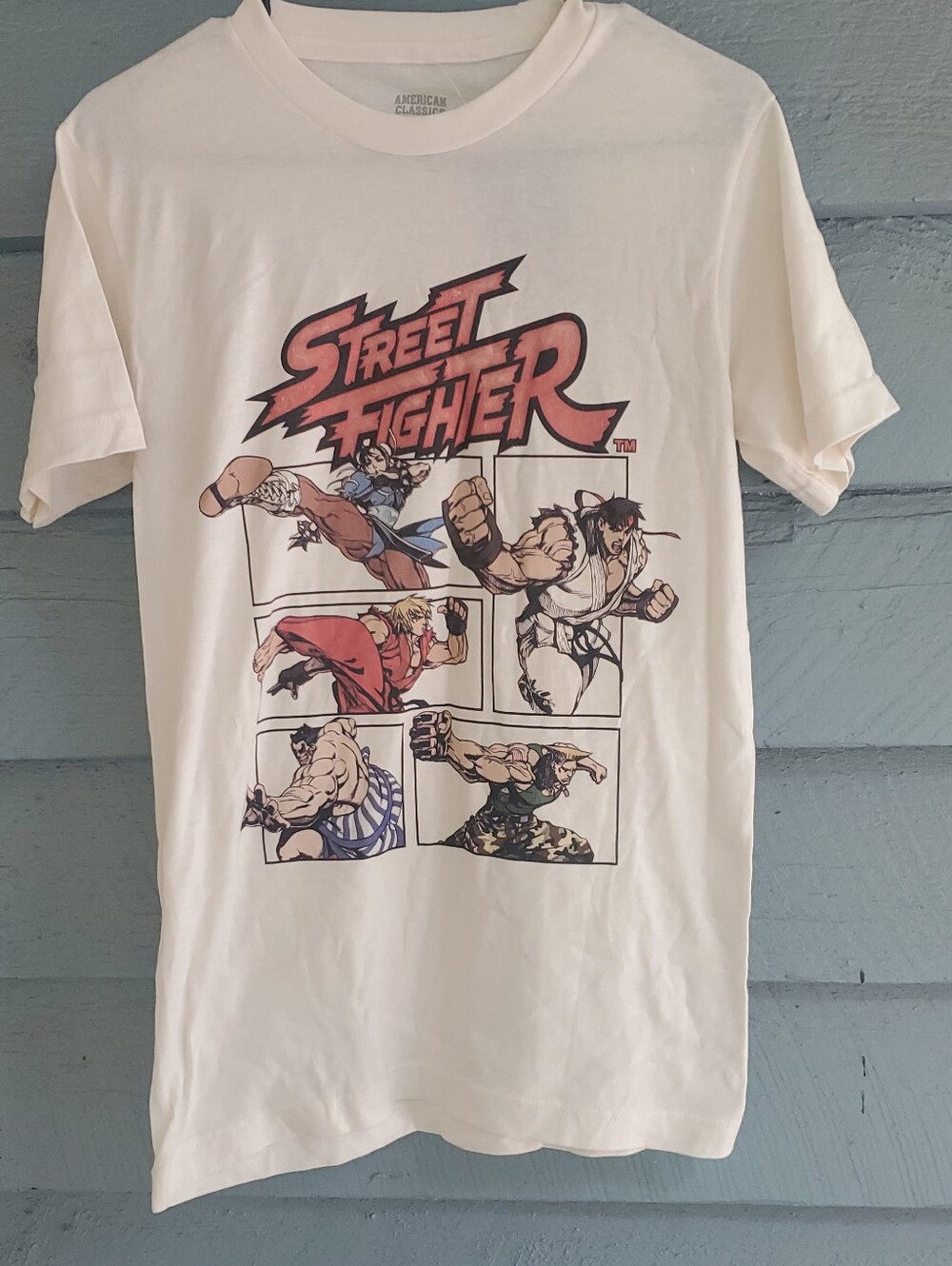 White Street Fighter Graphic Tee